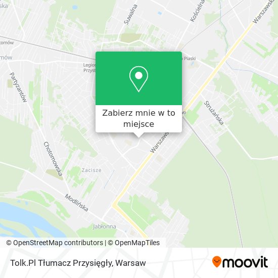 Mapa Tolk.Pl Tłumacz Przysięgły