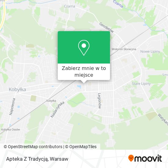 Mapa Apteka Z Tradycją