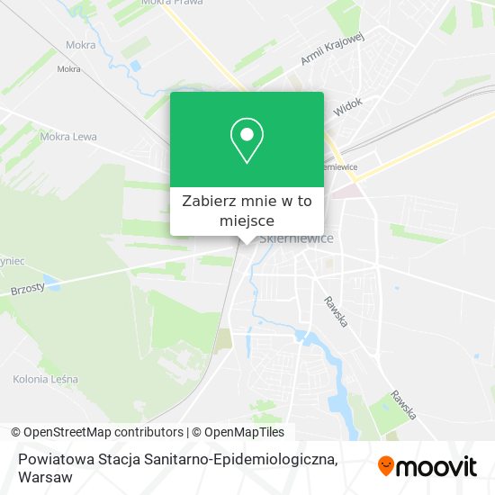 Mapa Powiatowa Stacja Sanitarno-Epidemiologiczna