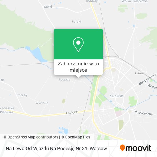 Mapa Na Lewo Od Wjazdu Na Posesję Nr 31