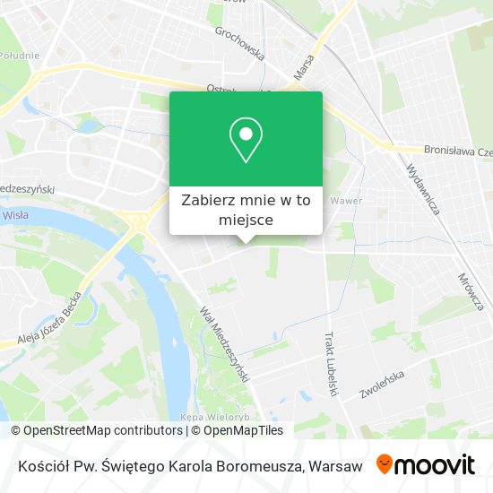 Mapa Kościół Pw. Świętego Karola Boromeusza