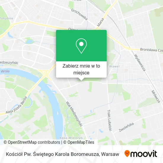 Mapa Kościół Pw. Świętego Karola Boromeusza