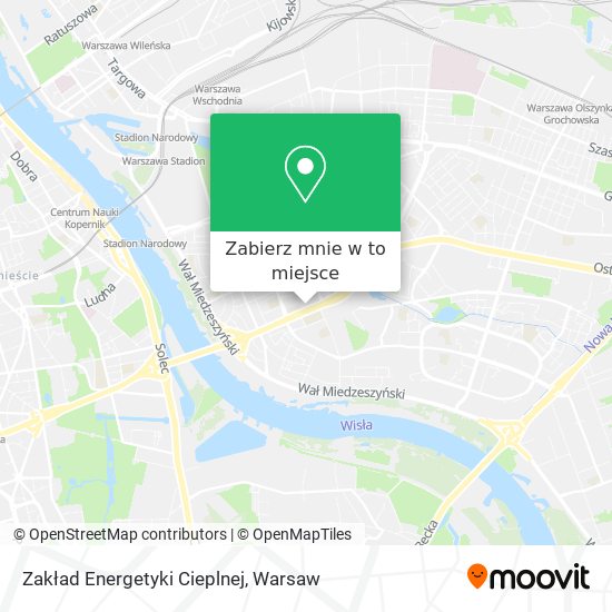 Mapa Zakład Energetyki Cieplnej