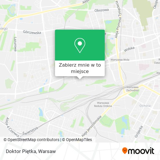 Mapa Doktor Piętka