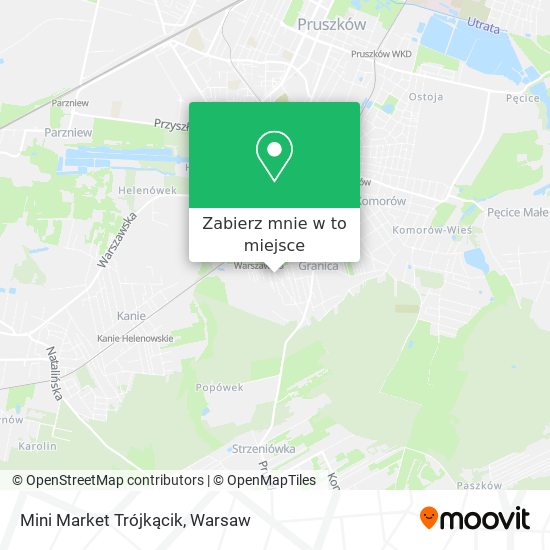 Mapa Mini Market Trójkącik