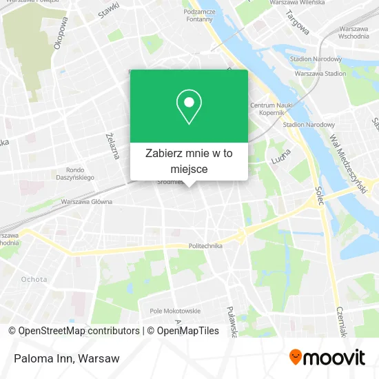 Mapa Paloma Inn