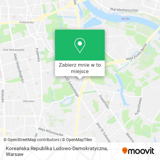 Mapa Koreańska Republika Ludowo-Demokratyczna