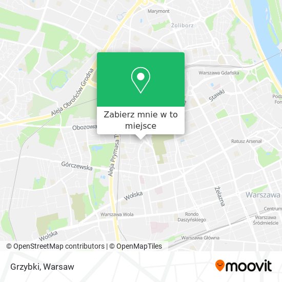 Mapa Grzybki