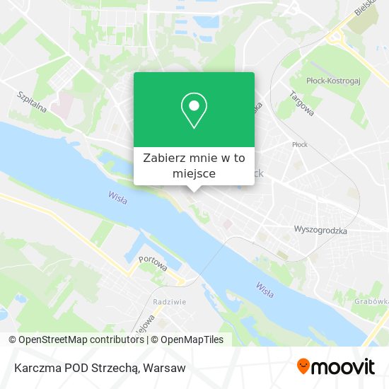 Mapa Karczma POD Strzechą