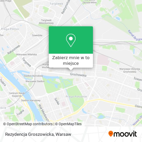 Mapa Rezydencja Groszowicka