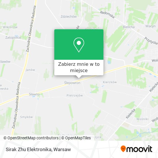 Mapa Sirak Zhu Elektronika