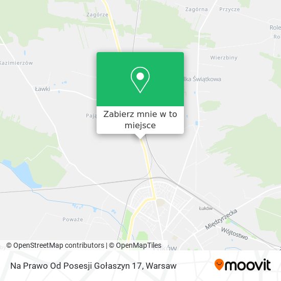 Mapa Na Prawo Od Posesji Gołaszyn 17