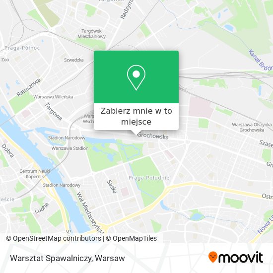 Mapa Warsztat Spawalniczy