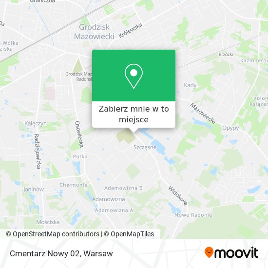 Mapa Cmentarz Nowy 02