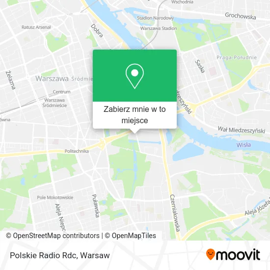Mapa Polskie Radio Rdc