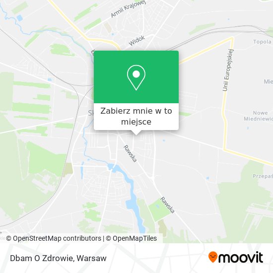 Mapa Dbam O Zdrowie