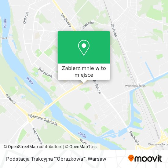 Mapa Podstacja Trakcyjna ""Obrazkowa""