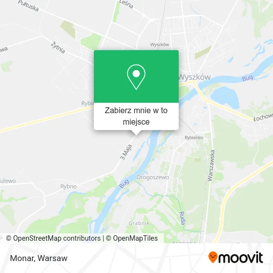 Mapa Monar