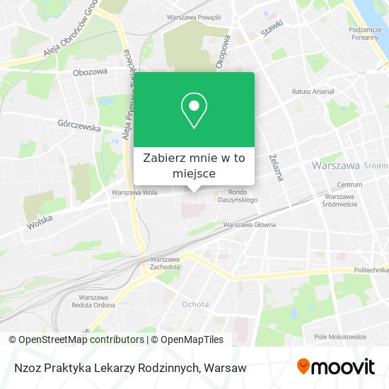 Mapa Nzoz Praktyka Lekarzy Rodzinnych