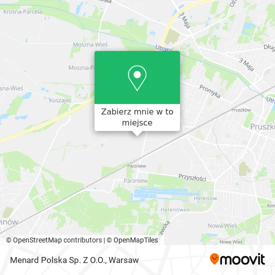 Mapa Menard Polska Sp. Z O.O.