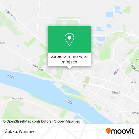 Mapa Żabka