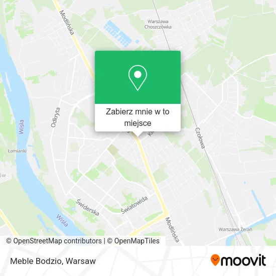 Mapa Meble Bodzio