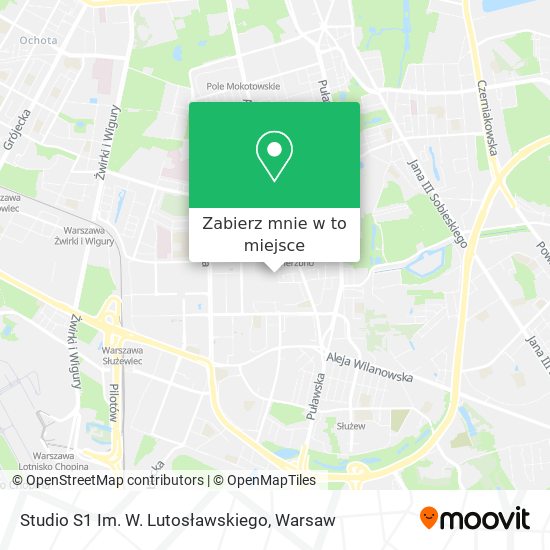 Mapa Studio S1 Im. W. Lutosławskiego