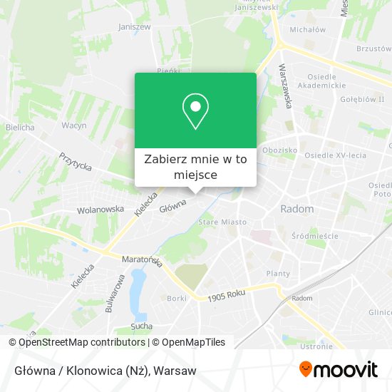 Mapa Główna / Klonowica (Nż)