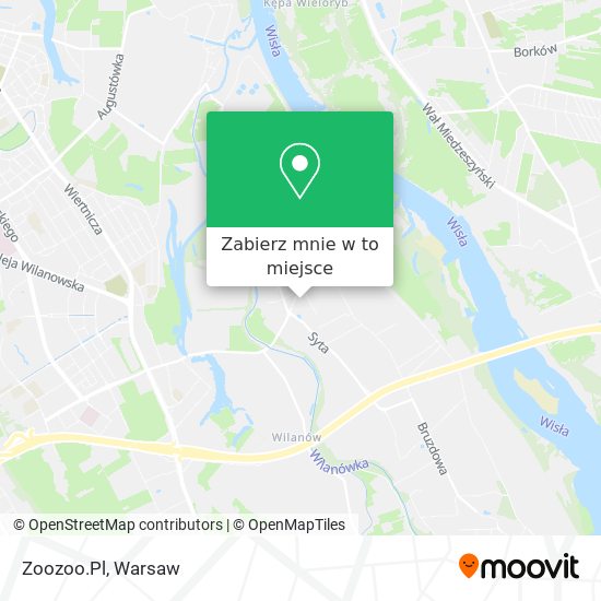 Mapa Zoozoo.Pl