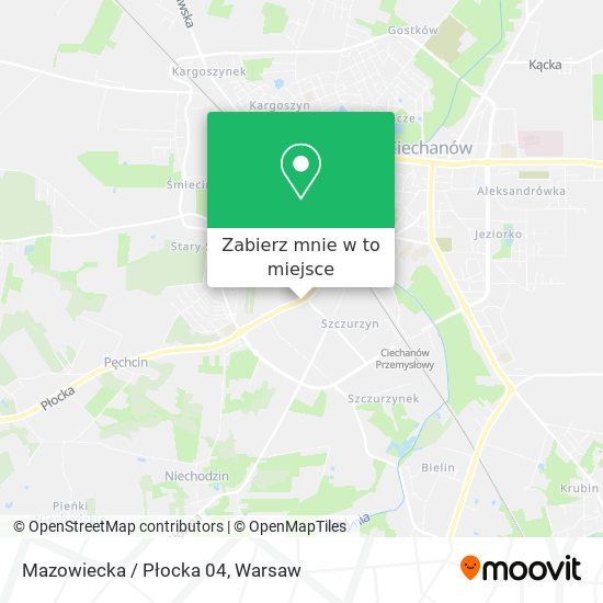 Mapa Mazowiecka / Płocka 04