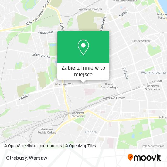 Mapa Otrębusy