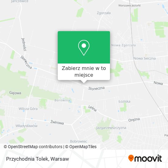 Mapa Przychodnia Tolek