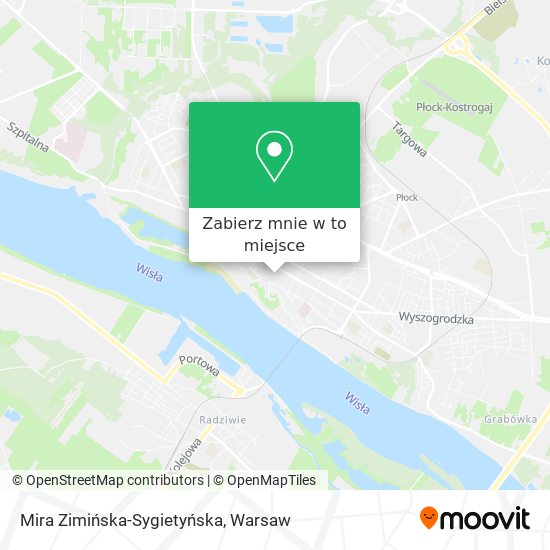 Mapa Mira Zimińska-Sygietyńska