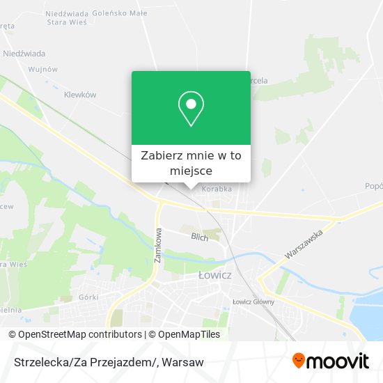 Mapa Strzelecka/Za Przejazdem/