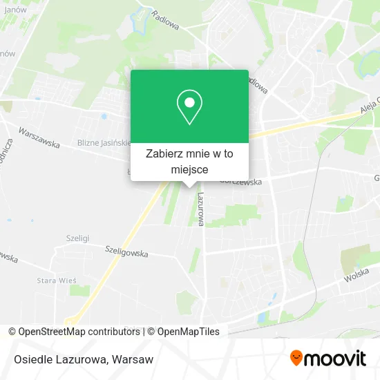 Mapa Osiedle Lazurowa