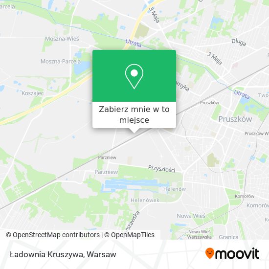 Mapa Ładownia Kruszywa