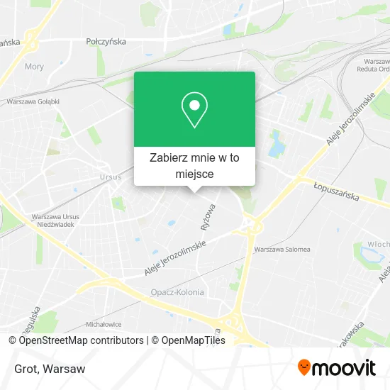 Mapa Grot