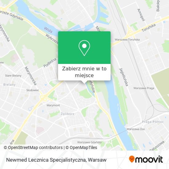 Mapa Newmed Lecznica Specjalistyczna