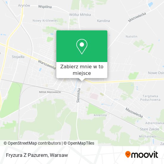 Mapa Fryzura Z Pazurem