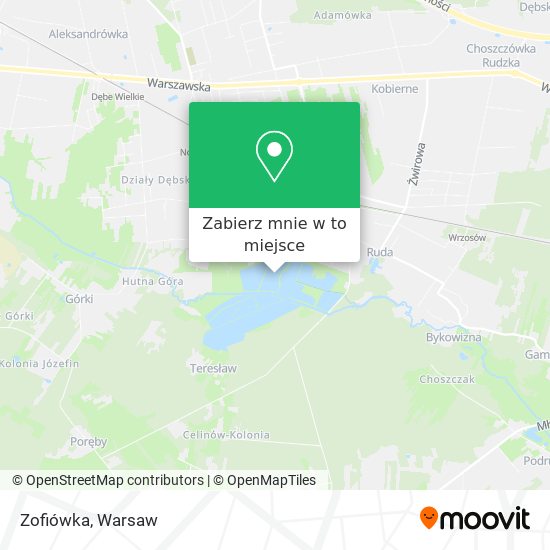 Mapa Zofiówka