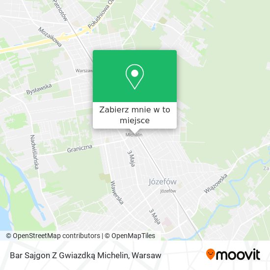 Mapa Bar Sajgon Z Gwiazdką Michelin