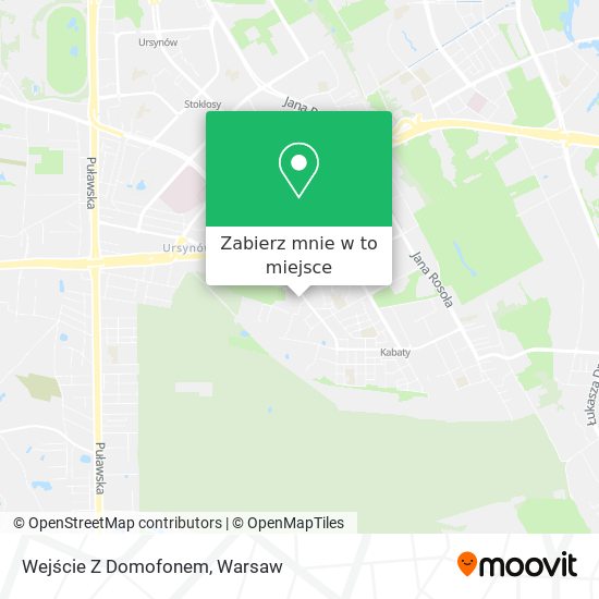 Mapa Wejście Z Domofonem