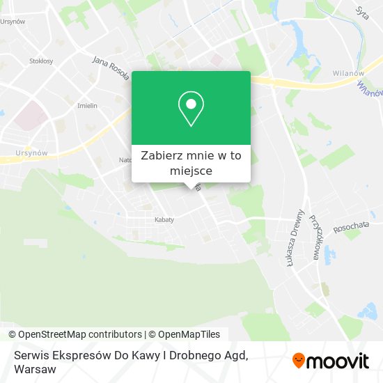 Mapa Serwis Ekspresów Do Kawy I Drobnego Agd