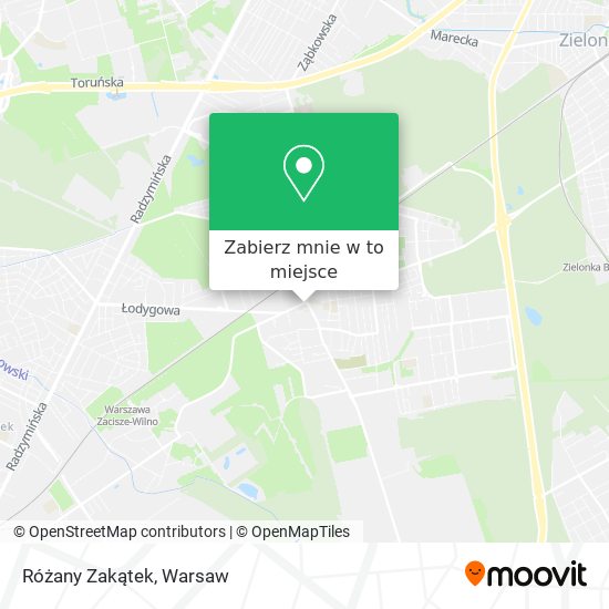 Mapa Różany Zakątek