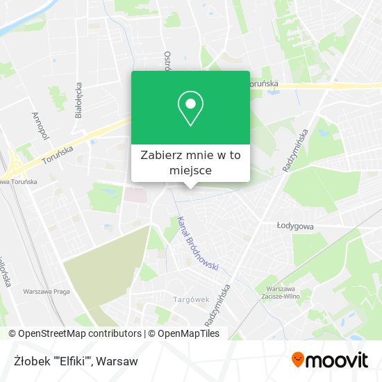 Mapa Żłobek ""Elfiki""