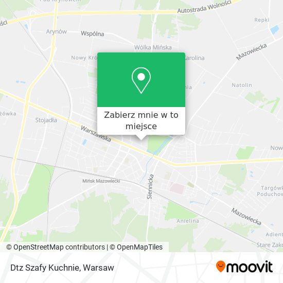 Mapa Dtz Szafy Kuchnie