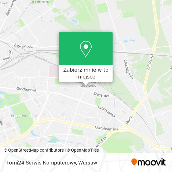 Mapa Tomi24 Serwis Komputerowy