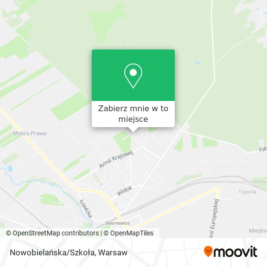 Mapa Nowobielańska/Szkoła