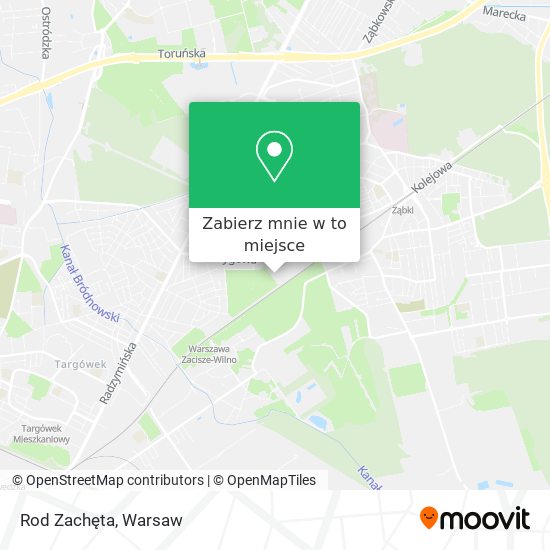 Mapa Rod Zachęta