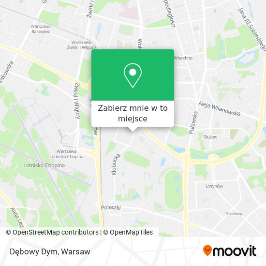 Mapa Dębowy Dym